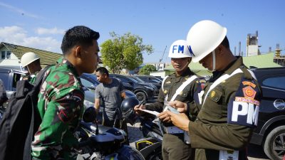 Korem 143/HO Bersama Denpom Kendari Gelar Operasi Gaktib Prajurit
