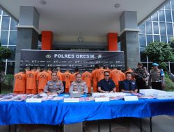 Tumpas Semeru 2026 Sikat Jaringan Narkoba di Gresik, 17 Orang Diringkus