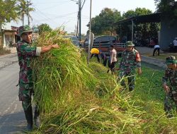 Dandim Pemalang Pimpin Karya Bakti TNI Sambut HUT TNI Ke-81 dan HUT Kodam IV/Diponegoro Ke-76