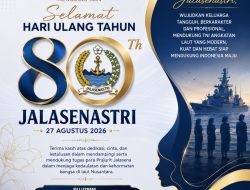 Pimpinan Barometer99 Ucapkan Selamat HUT ke-80 Jalasenastri