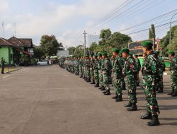 Kodim Sleman Siagakan Personel Jaga Kondusifitas Wilayah