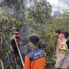 Operasi Aman Nusa II, Personel BKO Dit Samapta Polda Sumsel Padamkan Karhutla di Indralaya