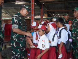 Danrem 044/Gapo Hadiri Peresmian Jembatan Gantung Garuda Merah Putih Kuala Duabelas, Dukung Akses dan Konektivitas Masyarakat