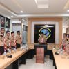 Secara Virtual Komandan Kodaeral XIV Sorong Ikuti Rapim Pembinaan Saka Bahari Nasional TA 2026 Dalam Wujudkan Pertahanan Negara di Laut