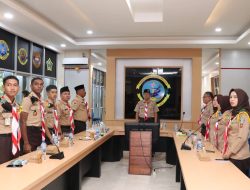 Secara Virtual Komandan Kodaeral XIV Sorong Ikuti Rapim Pembinaan Saka Bahari Nasional TA 2026 Dalam Wujudkan Pertahanan Negara di Laut