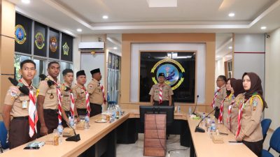 Secara Virtual Komandan Kodaeral XIV Sorong Ikuti Rapim Pembinaan Saka Bahari Nasional TA 2026 Dalam Wujudkan Pertahanan Negara di Laut