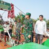 Akses dan Konektivitas Wilayah, Danrem 031/WB Dampingi Pangdam XIX/TT Tinjau Jembatan Perintis Garuda