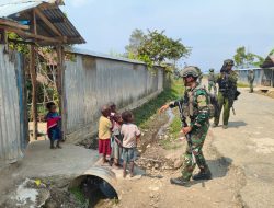 Marinir Sahabat Rakyat, Patroli Humanis Mengukir Kebahagiaan di Obano