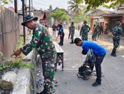 TNI Peduli Sampah, Dandim Boyolali Pimpin Karya Bakti Bersihkan Empat Pasar Tradisional