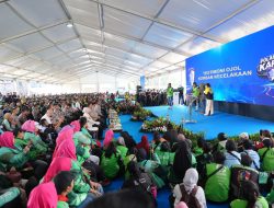 5.150 Pengemudi Ojol Ikuti Gebyar Keselamatan Lalu Lintas Korlantas Polri di Serpong