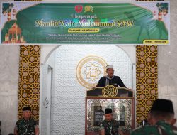 Korem 143/HO Peringati Maulid Nabi Muhammad SAW, Perkuat Keimanan dan Kebersamaan