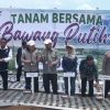 AKSELERASI SWASEMBADA PANGAN: KEPALA PUSAT BRMP DR. INTI PERTIWI NASHWARI HADIRI TANAM PERDANA BENIH SUMBER BAWANG PUTIH DI MUARA ENIM