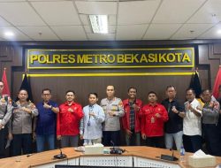 Polres Metro Bekasi Kota Perkuat Sinergi Bersama KAMMI dan Warga Bekasi Kota Tetap Kondusif