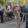 Koramil Mlati Sleman Dukung Gerakan Nasional Aksi Bersih Sampah