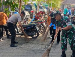 Koramil Mlati Sleman Dukung Gerakan Nasional Aksi Bersih Sampah