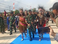 Pangdam XVIII/Kasuari Resmikan Jembatan Garuda Merah Putih, Wujud Nyata Negara Hadir Untuk Rakyat di PBD