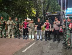 Jaga Jakarta dan Kota Bekasi, 3 Pilar Gelar Patroli Kamtibmas di Bekasi Selatan