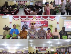 Tatap Muka Bersama Personel Polres Maybrat, Kapolda PBD Tekankan Polri Harus Hadir dan Dirasakan Masyarakat