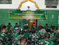 Kodim Boyolali Peringati Maulid Nabi, Dandim Ajak Prajurit Jadikan Keteladanan Rasulullah sebagai Pedoman Pengabdian