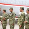 Danrem 044/Gapo Sambut Kehadiran Kasad Jenderal TNI Maruli Simanjuntak di Palembang