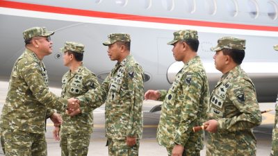 Danrem 044/Gapo Sambut Kehadiran Kasad Jenderal TNI Maruli Simanjuntak di Palembang