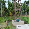TNI Angkatan Darat Terus Sambung Akses Warga, Jembatan Gantung 135 Meter Dibangun Di Aceh Utara