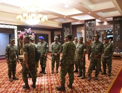 Danrem 044/Gapo Lepas Kasad Usai Kunker di Sumatera Selatan