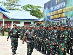 Karya Bakti Skala Besar TNI AD Resmi Ditutup, Wujudkan Pembangunan dan Air Bersih untuk Masyarakat di Papua Selatan