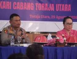 Perkuat Peran Pendukung Tugas Polri, Kapolres Toraja Utara Gelar Tatap Muka Bersama Bhayangkari