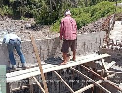Jembatan Lama Tak Layak, TNI AD Bangun Penghubung Batu Nagodang Siatas-Sampetua Humbang