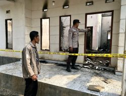 Jajaran Polres Mesuji Selidiki dan Identifikasi 2 Korban serta Penyebab Kebakaran Sebuah Rumah di Budi Aji