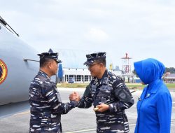 Kodaeral XIV Sorong Menerima Kunjungan Kerja Panglima Koarmada RI