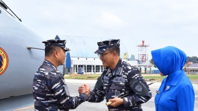 Kodaeral XIV Sorong Menerima Kunjungan Kerja Panglima Koarmada RI