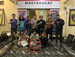 Gara-gara Mesin Pompa Air, Aksi Terekam CCTV, Tiga Pemuda di Dompu Ditangkap Polisi