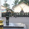 Korem 044/Gapo Mantapkan Semangat Pengabdian melalui Upacara Mingguan