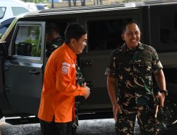 Perkuat Sinergi Penanganan Karhutla di Sumsel, Danrem 044/Gapo Sambut Kepala BNPB RI