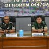Perkuat Mental dan Karakter Prajurit, Korem 044/Gapo Gelar Penyuluhan Binroh dan Bintalidjuang