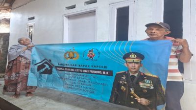 Hatur Nuhun Pisan Pak Kapolri, Ungkapan Ibu Itoh atas Bedah Rumahnya Oleh Kapolri