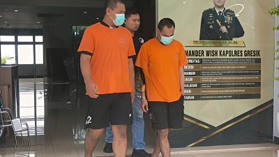 Ungkap Jaringan Bangkalan, Satreskoba Gresik Tangkap Oknum Outsourcing Dishub