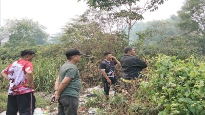 Lurah Sentosa Tegaskan Kebakaran Lahan Berada di Kawasan JSC, Bukan Wilayahnya
