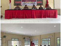 Bersama Cegah Karhutla, Polsek Ngabang Edukasi Masyarakat Kecamatan Jelimpo