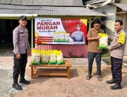 Polsek Tanjung Raya Gencar Menggelar Gerakan Pangan Murah