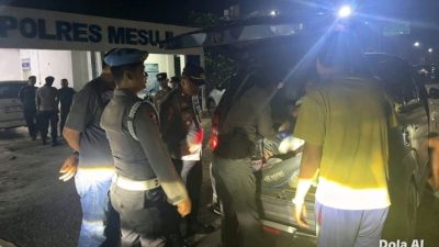 Jaga Stabilitas Kamtibmas, Personil Siaga Kompi I Polres Mesuji Laksanakan KRYD Secara Maksimal