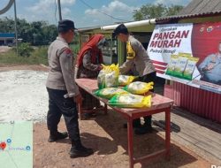 Polsek Tanjung Raya dan Polsek Way Serdang Gencar Menggelar Gerakan Pangan Murah