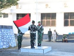 Korem 132/Tadulako Gelar Upacara Mingguan, Teguhkan Disiplin dan Semangat Pengabdian Prajurit