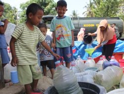 Kemarau Melanda Boyolali Utara, Kodim 0724 Salurkan Enam Tangki Air Bersih Bantu Ratusan KK