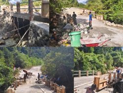 Rehab Jembatan TMMD Ke-129 Kodim 1807/Sorsel Hampir Rampung, Perkuat Akses dan Tingkatkan Mobilitas Warga Kampung Sesor