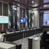 Kasdam II/Sriwijaya Ikuti Rakor Penanganan Peningkatan Eskalasi Karhutla melalui Zoom Meeting