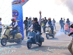 Panglima Koarmada III Didampingi Ketua Gabungan III Gabungan Jalasenastri Koarmada RI Hadiri Jalasenastri Run 2026