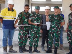 Pangdam II/Swj Mayjen Ujang Darwis, M.D.A., Tinjau Pembangunan Yonif TP 894/PB di Lahat